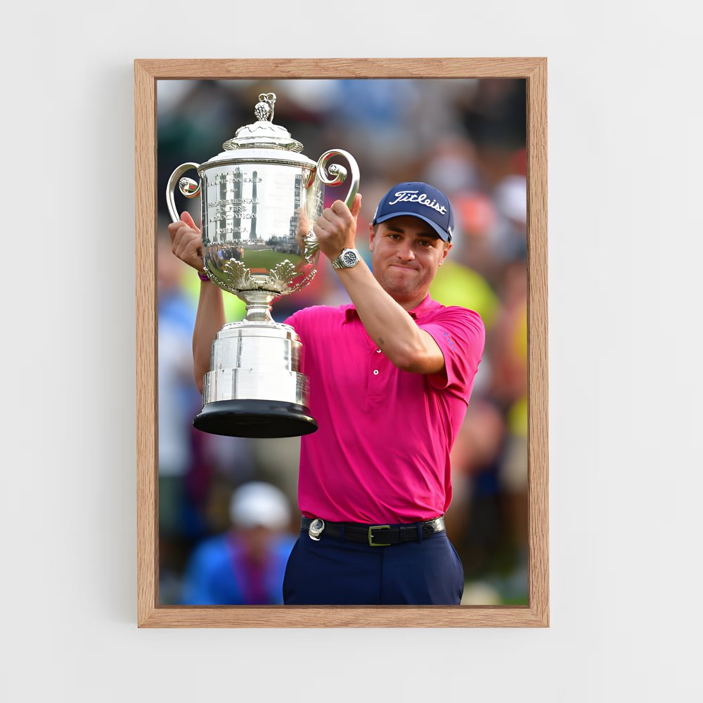 Poster La Victoire de Justin – affiche Golf (vue 4)